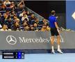 Medvedev, descalificat în semifinala cu Djokovic