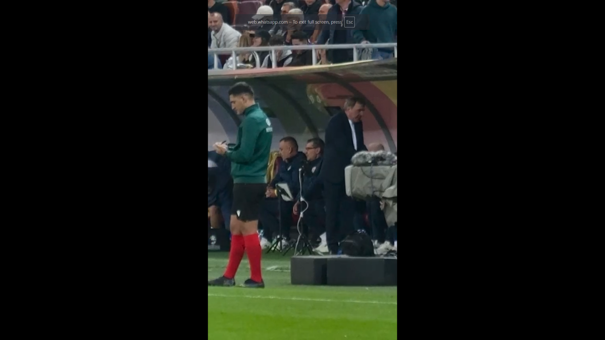 Reacția lui Gică Hagi după golul rapid marcat de Gyokeres pe Arena Națională