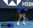 Gesturi halucinante făcute de Medvedev la adresa lui Djokovic, la Beijing