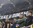 Mesajul din peluza României la începutul meciului cu Suedia