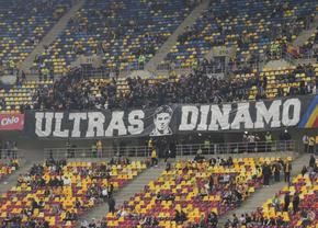 Fanii lui Dinamo, apariție-surpriză pe Arena Națională la România - Suedia: „Te vom iubi mereu!”