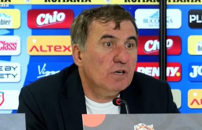 Aiuritor! Hagi s-a apucat să-i certe pe jurnaliști că „au uitat să-i propună un jucător” la lot: „Nu v-ați uitat cum joacă? L-ați omis, și voi greșiți”