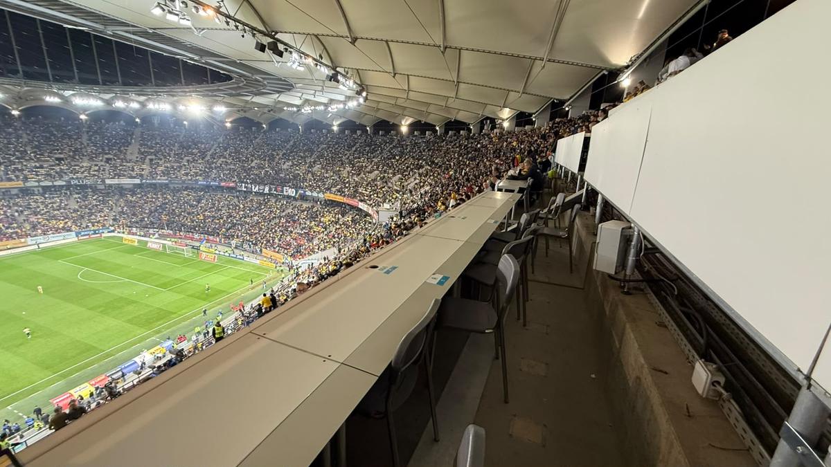 Bătaie de joc la masa presei pe Arena Națională: „Cum adică nu avem voie?”