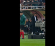 Reacția lui Gică Hagi după golul rapid marcat de Gyokeres pe Arena Națională