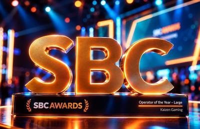 Kaizen Gaming, desemnată „Operatorul Anului" pentru al treilea an consecutiv la SBC Awards 2026