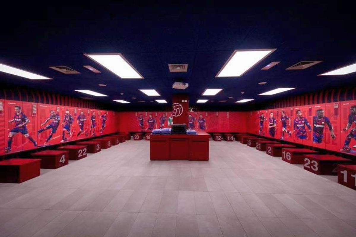 BARCELONA - SLAVIA PRAGA // VIDEO + FOTO Imagini din noul vestiar catalan: Messi și Suarez au dulapuri personalizate