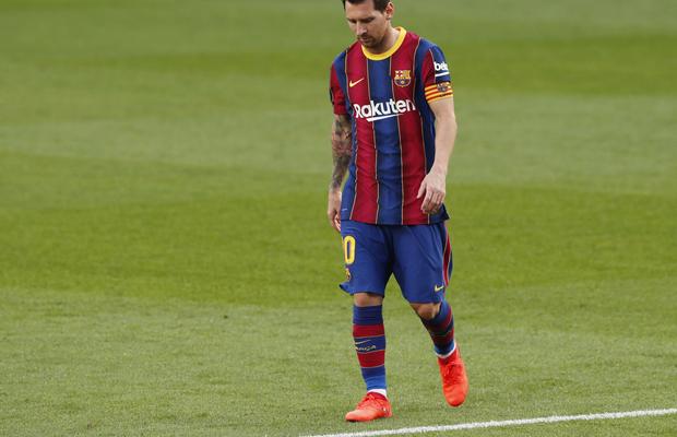 Moment uluitor! Ce face Messi pe teren în timpul partidei cu elevii lui Mircea Lucescu