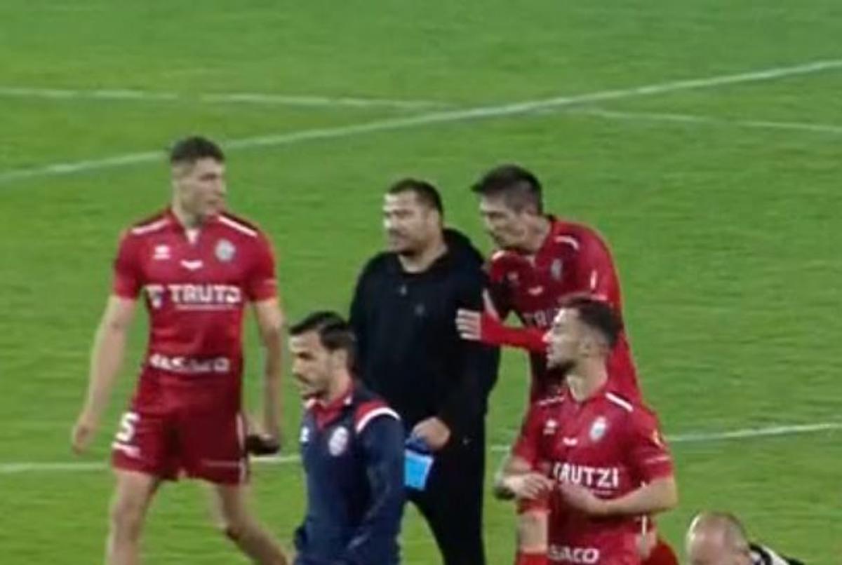 FOTO FC Argeș - FC Botoșani, conflict Papa-Șeroni-Croitoru și schimbare Mateus 05.11.2021