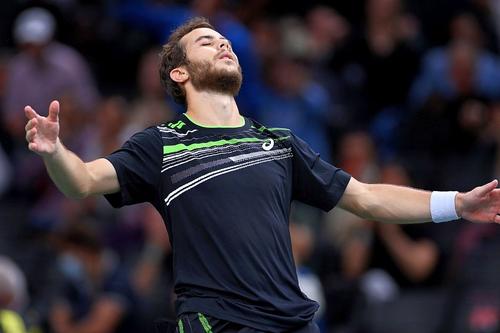 Hugo Gaston e în sferturi la Paris / Sursă foto: Guliver/Getyy Images