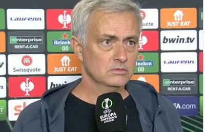 Mourinho s-a certat cu un reporter: „N-ai văzut meciul?! Spune-mi tu, hai!”