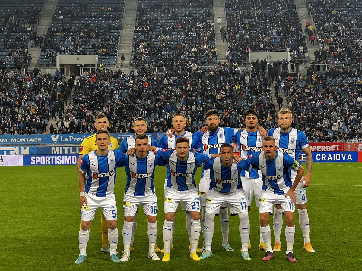 Universitatea Craiova o bate pe U Cluj, după golul lui Crețu » Oltenii sunt pe podium în SuperLiga, cu a 9-a victorie la limită!