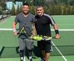 Alejandro Mancuso, la o partidă de tenis cu ”Il Fenomeno” Ronaldo, Mancuso fiind cunoscut și în Brazilia