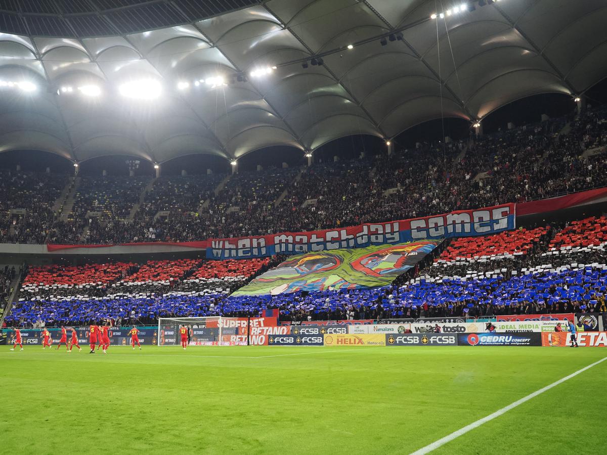Cele mai spectaculoase imagini din FCSB - Rapid