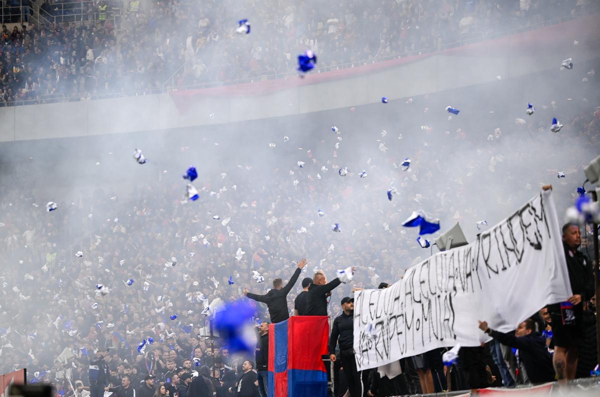 Cele mai spectaculoase imagini din FCSB - Rapid