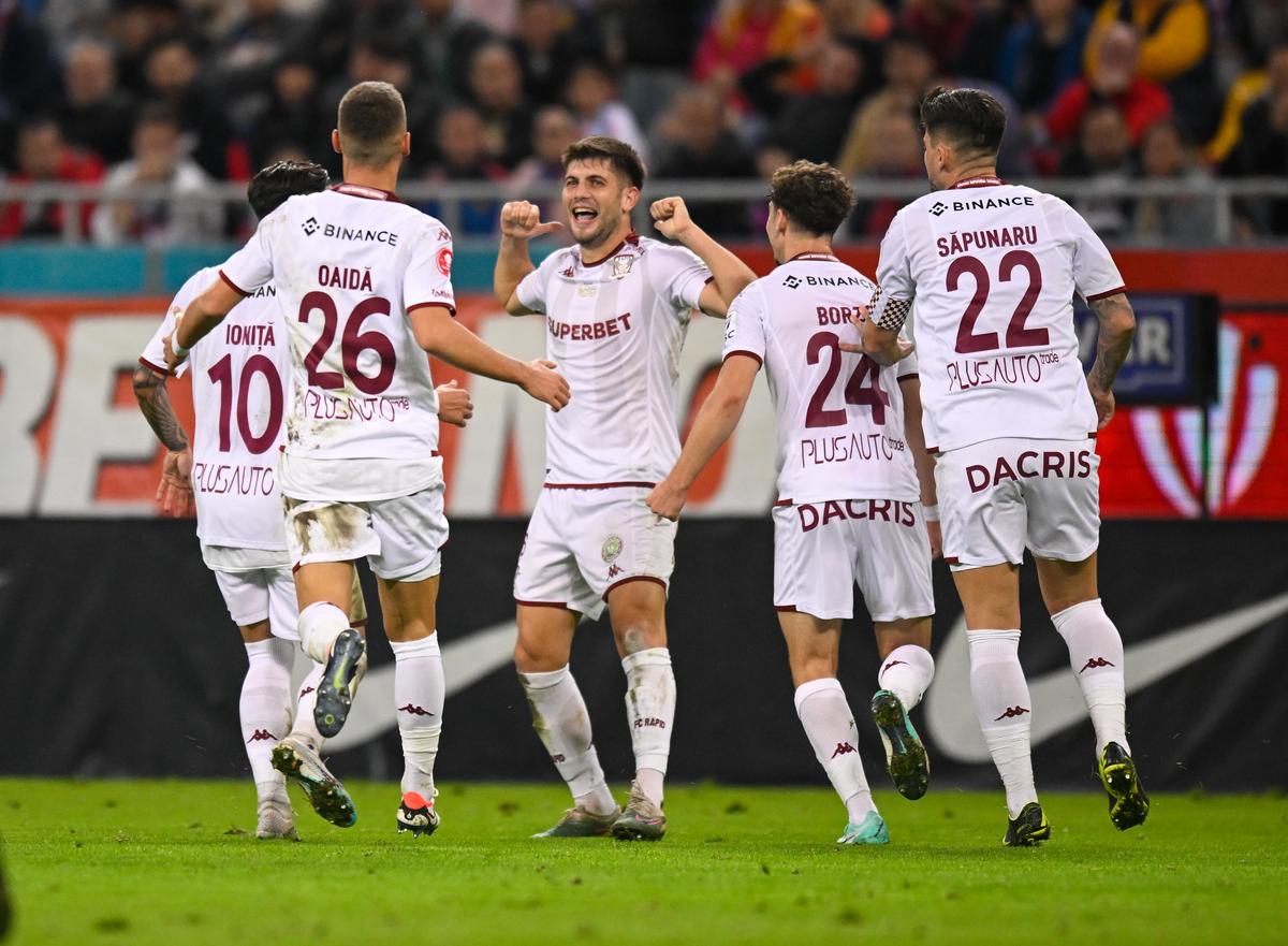 Cele mai spectaculoase imagini din FCSB - Rapid
