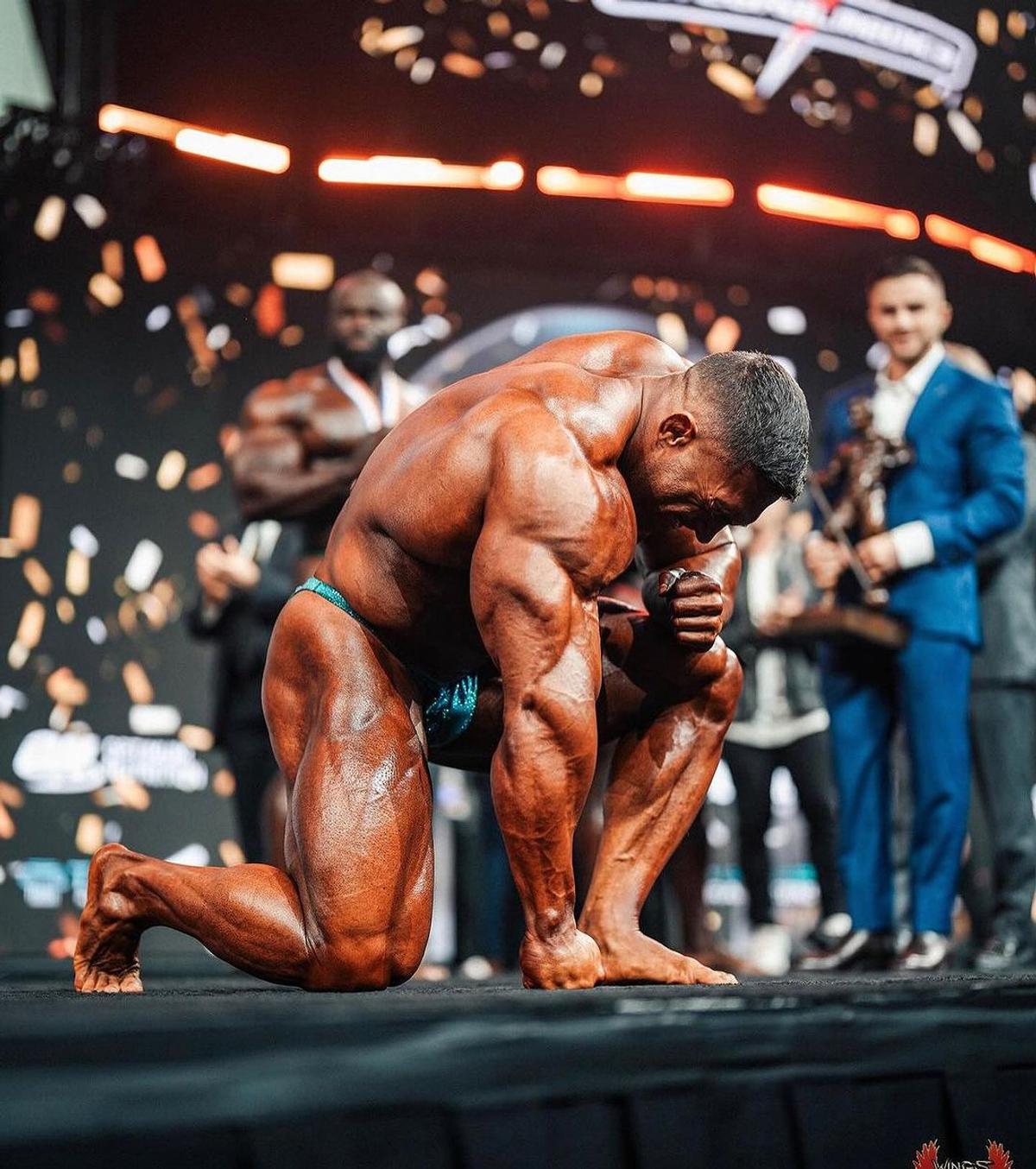 Un fost fotbalist a câștigat Mister Olympia