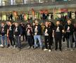 Protest împotriva lui Gigi Becali la FCSB - Rapid