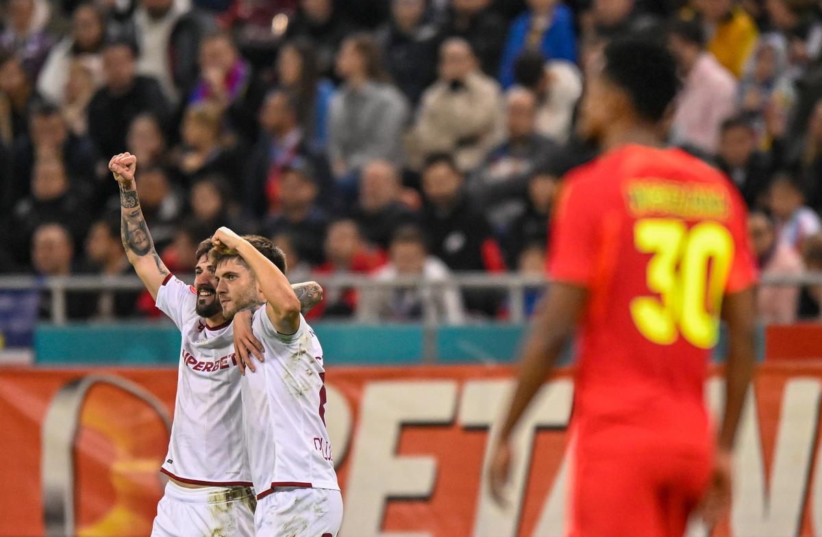 Cele mai spectaculoase imagini din FCSB - Rapid