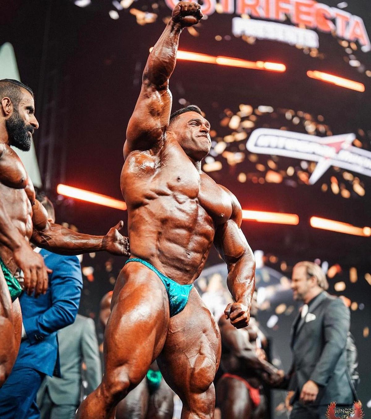 Un fost fotbalist a câștigat Mister Olympia