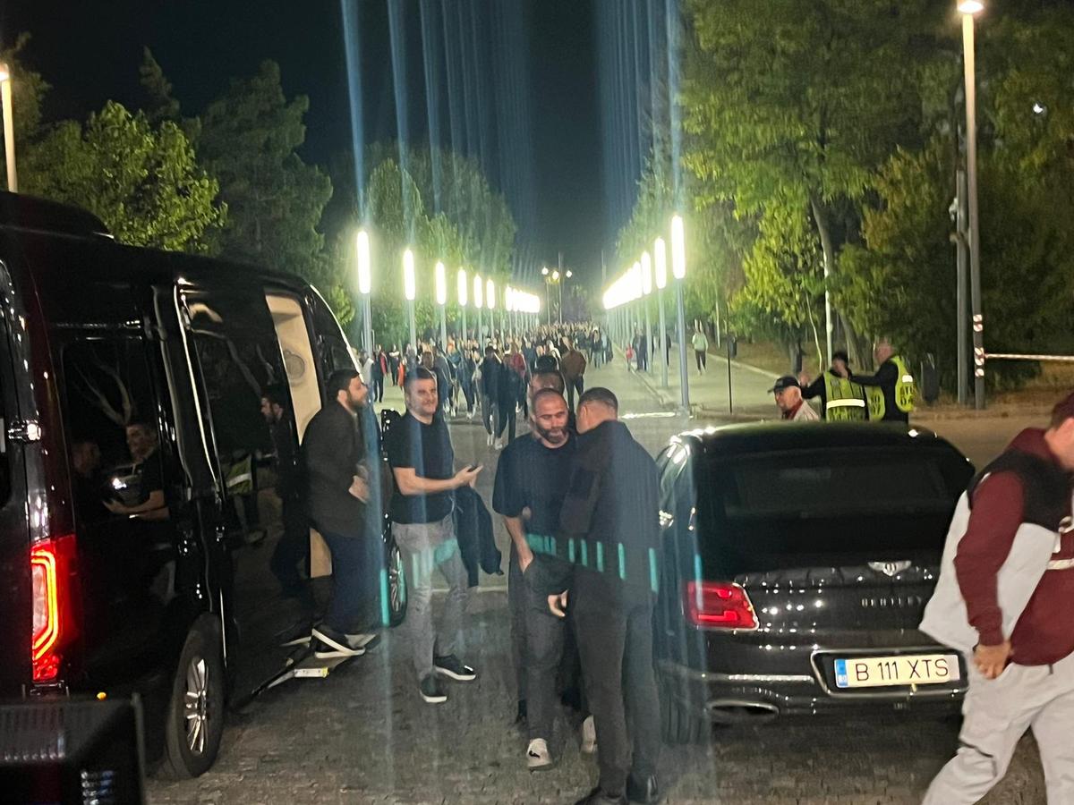 Imagini dinainte de FCSB - Rapid, derby pe Arena Națională