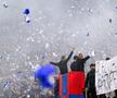 Ultrașii FCSB-ului au apelat la derapaje în serie la meciul cu Rapid / foto: GSP