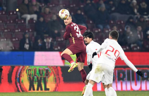 CFR Cluj - Hermannstadt, victorie pentru echipa lui Adrian Mutu în ultima rundă din sezonul regulat