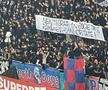 Scenografia ultrașilor FCSB la derby-ul cu Rapid: „When matchday comes”