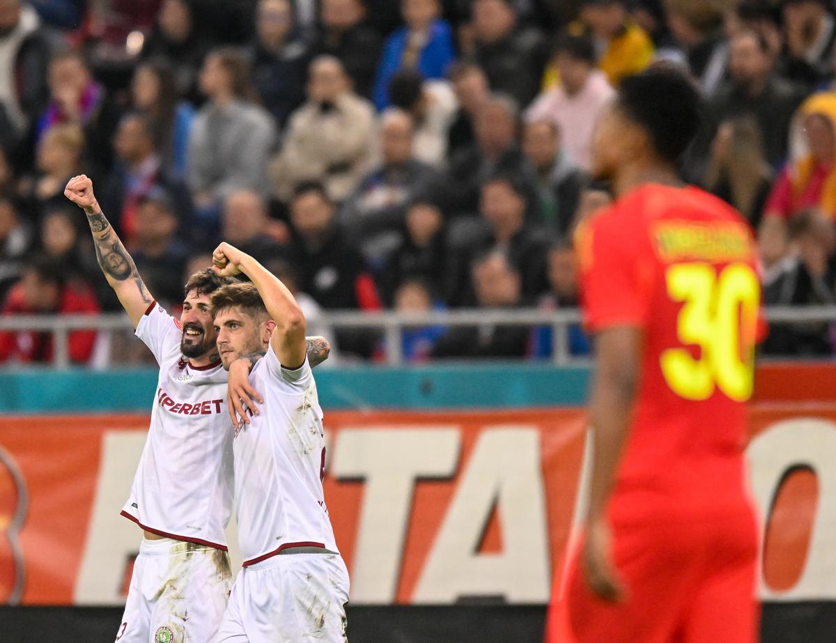 Cele mai spectaculoase imagini din FCSB - Rapid