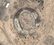 Ruinele vechiului stadion Imarat, august 2021