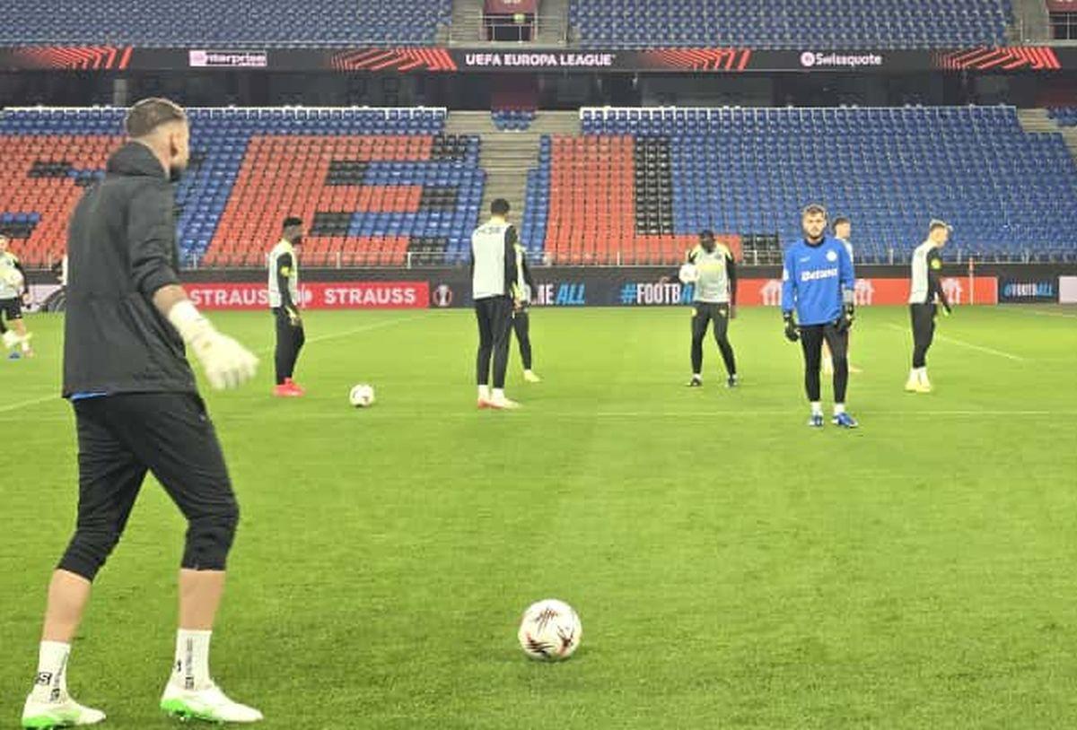 FCSB a luat pulsul St. Jakob-Park, cu 24 ore înaintea partidei cu Basel » Imagini de la antrenamentul oficial