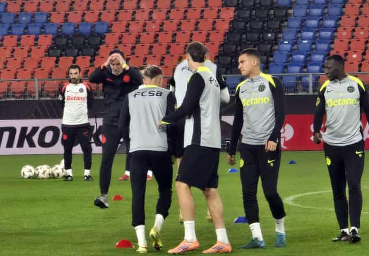 FCSB a luat pulsul St. Jakob-Park, cu 24 ore înaintea partidei cu Basel » Imagini de la antrenamentul oficial