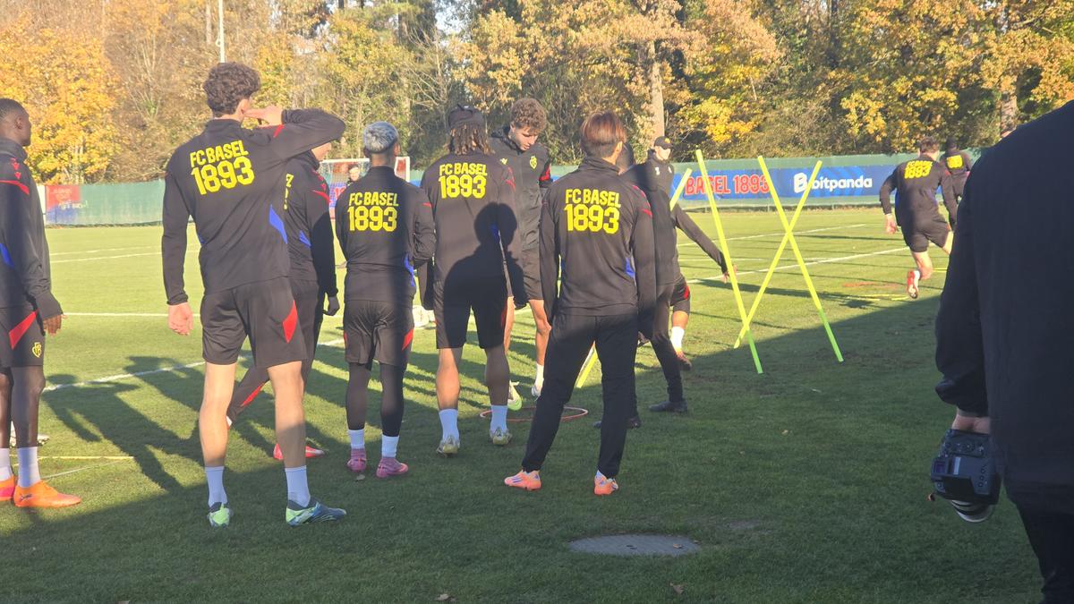Antrenament oficial FC Basel, înaintea ciocnirii cu FCSB