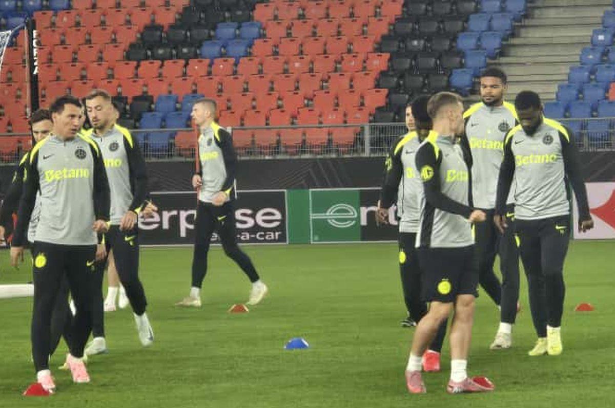 FCSB a luat pulsul St. Jakob-Park, cu 24 ore înaintea partidei cu Basel » Imagini de la antrenamentul oficial