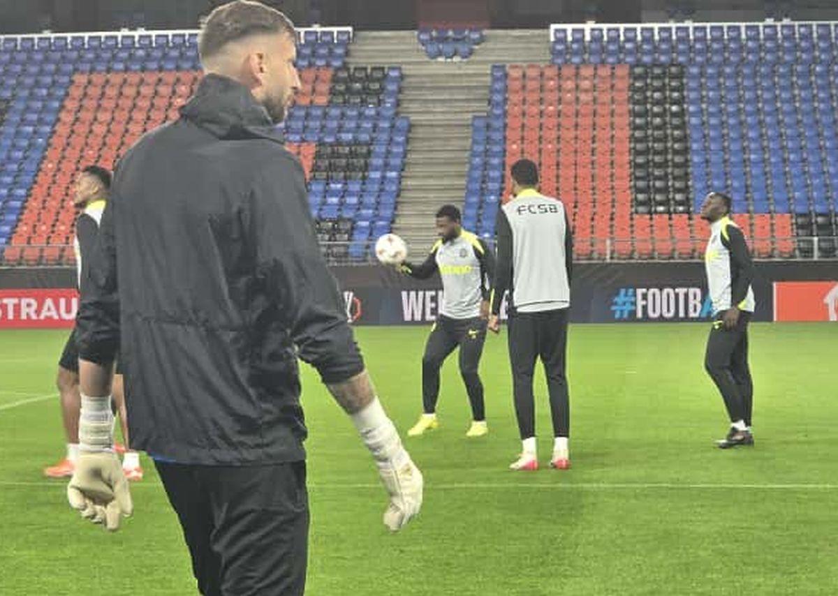 FCSB a luat pulsul St. Jakob-Park, cu 24 ore înaintea partidei cu Basel » Imagini de la antrenamentul oficial