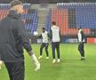 Imagini de la antrenamentul oficial susținut de FCSB la Basel / FOTO: GSP