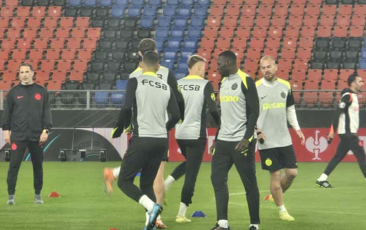 FCSB a luat pulsul St. Jakob-Park, cu 24 ore înaintea partidei cu Basel » Imagini de la antrenamentul oficial