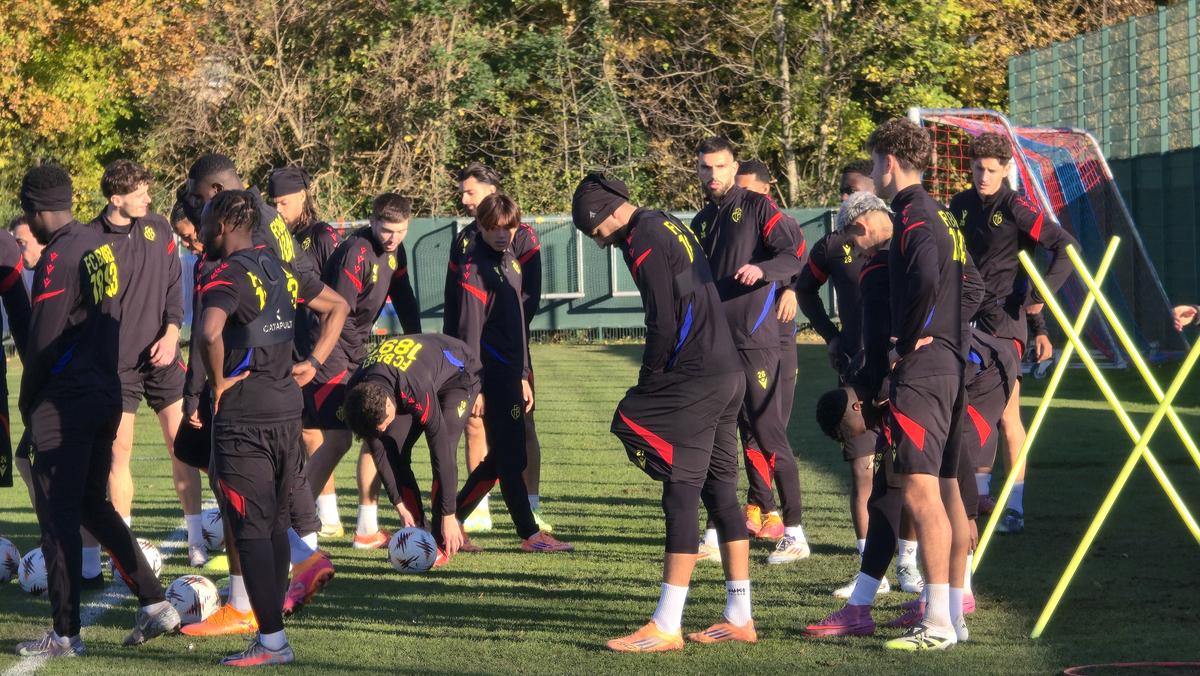 Antrenament oficial FC Basel, înaintea ciocnirii cu FCSB