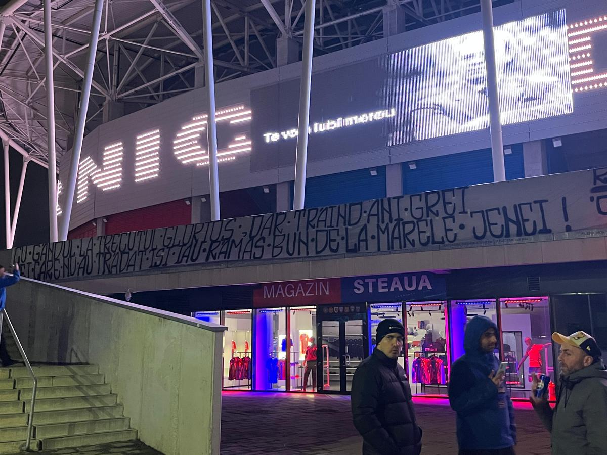 Omagii Emeric Ienei la Stadionul Steaua