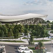Noul stadion „Imarat” din Agdam. Foto: Axar.az