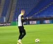 Imagini de la antrenamentul oficial susținut de FCSB la Basel / FOTO: GSP