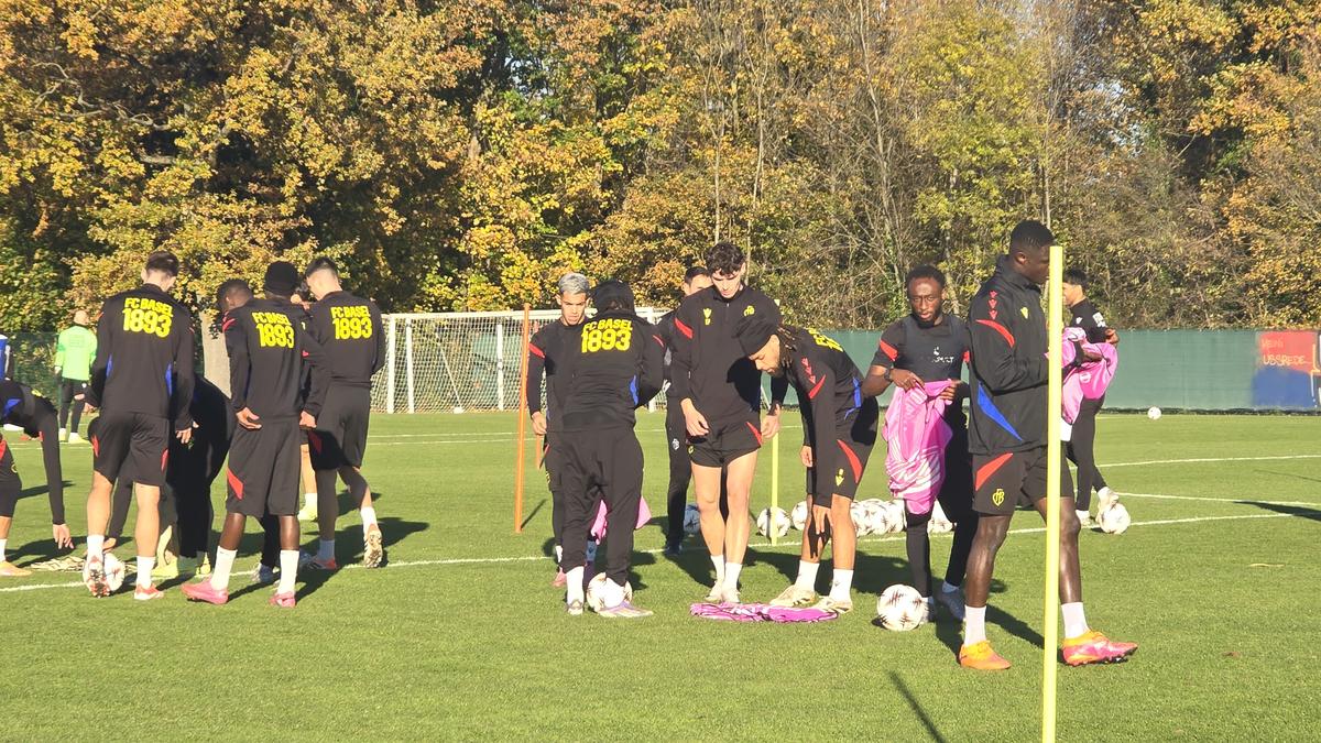 Antrenament oficial FC Basel, înaintea ciocnirii cu FCSB