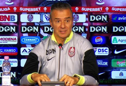 Daniel Pancu, antrenorul de la CFR Cluj.