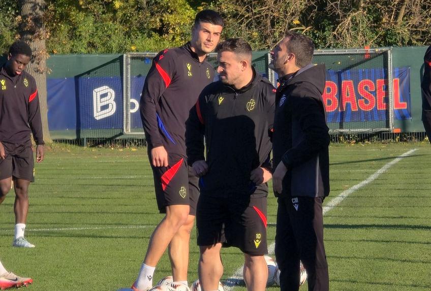 Xherdan Shaqiri, la antrenamentul oficial al lui Basel / FOTO: Cezar Titor (GSP)