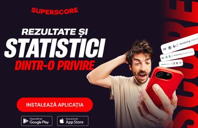 Noua aplicație Superscore România: ai rezultate și statistici live dintr-o singură privire!