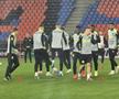 Imagini de la antrenamentul oficial susținut de FCSB la Basel / FOTO: GSP