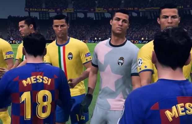 FIFA20 // REVOLUȚIONAR! Lionel Messi și Cristiano Ronaldo, clonați pentru un experiment nemaivăzut în FIFA20
