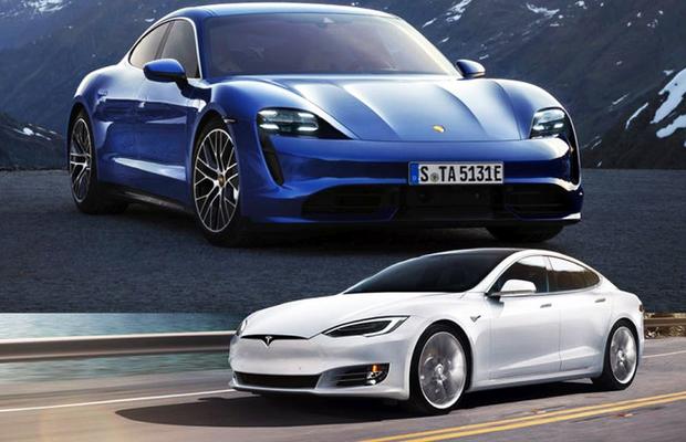 VIDEO Mașina de senzație cu care Porsche vrea să fure clienții Tesla » Care e prețul de pornire și cum va arăta