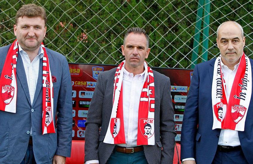 Alex Couto (dreapta) este directorul general al lui Dinamo