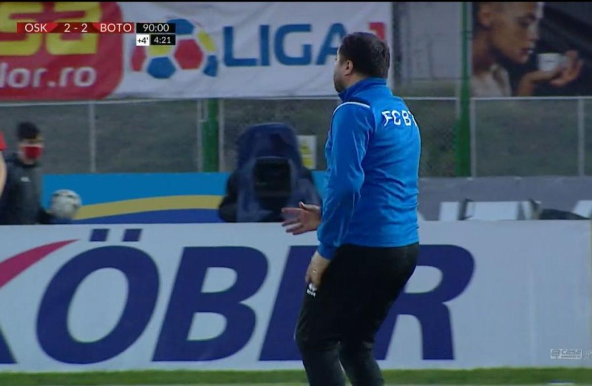 VIDEO + FOTO Scene incredibile la Sf. Gheorghe! Marius Croitoru a făcut o criză de nervi după fluierul final: „Nu eşti antrenor dacă nu iei gol în minutul 94, nu?”
