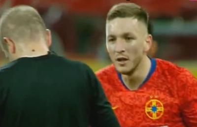 FOTO Cum a luat Ionuț Panțîru cartonașul galben care îl face să rateze derby-ul CFR Cluj - FCSB
